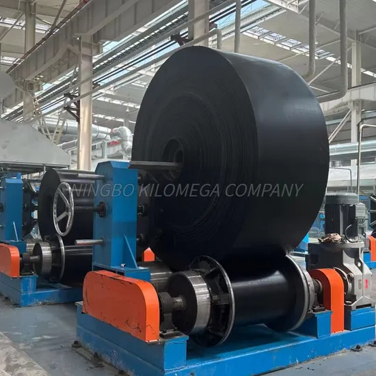 Heat Resistant Steel Cord Ep Rubber Conveyor Belt Nylon Canvas Chevron Rubber Conveyor Belt